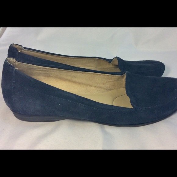 Naturalizer Blue Suede Loafers - Picture 4 of 8